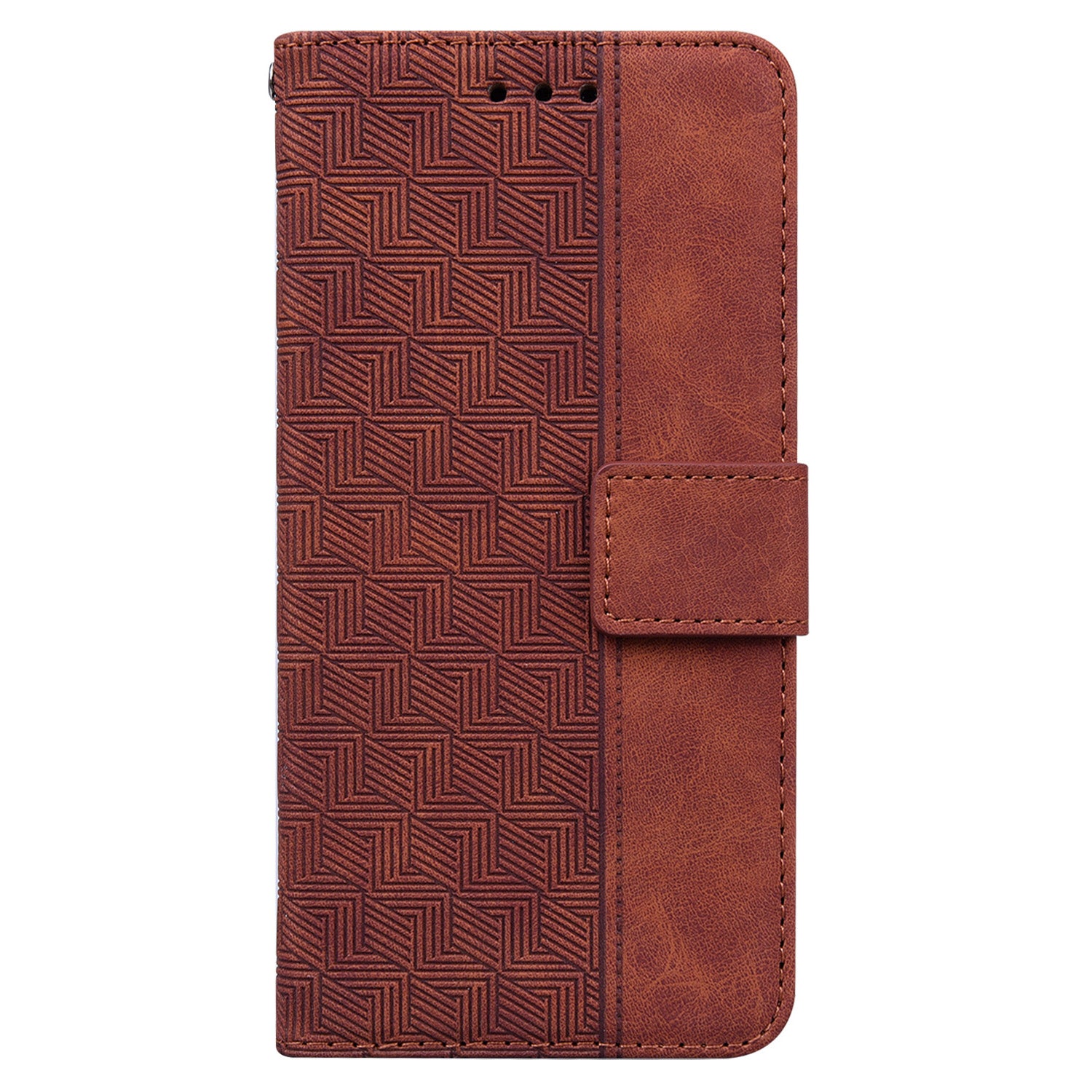 For Realme 12 Pro 5G / 12 Pro+ 5G Wallet Case Geometry Leather Phone Cover
