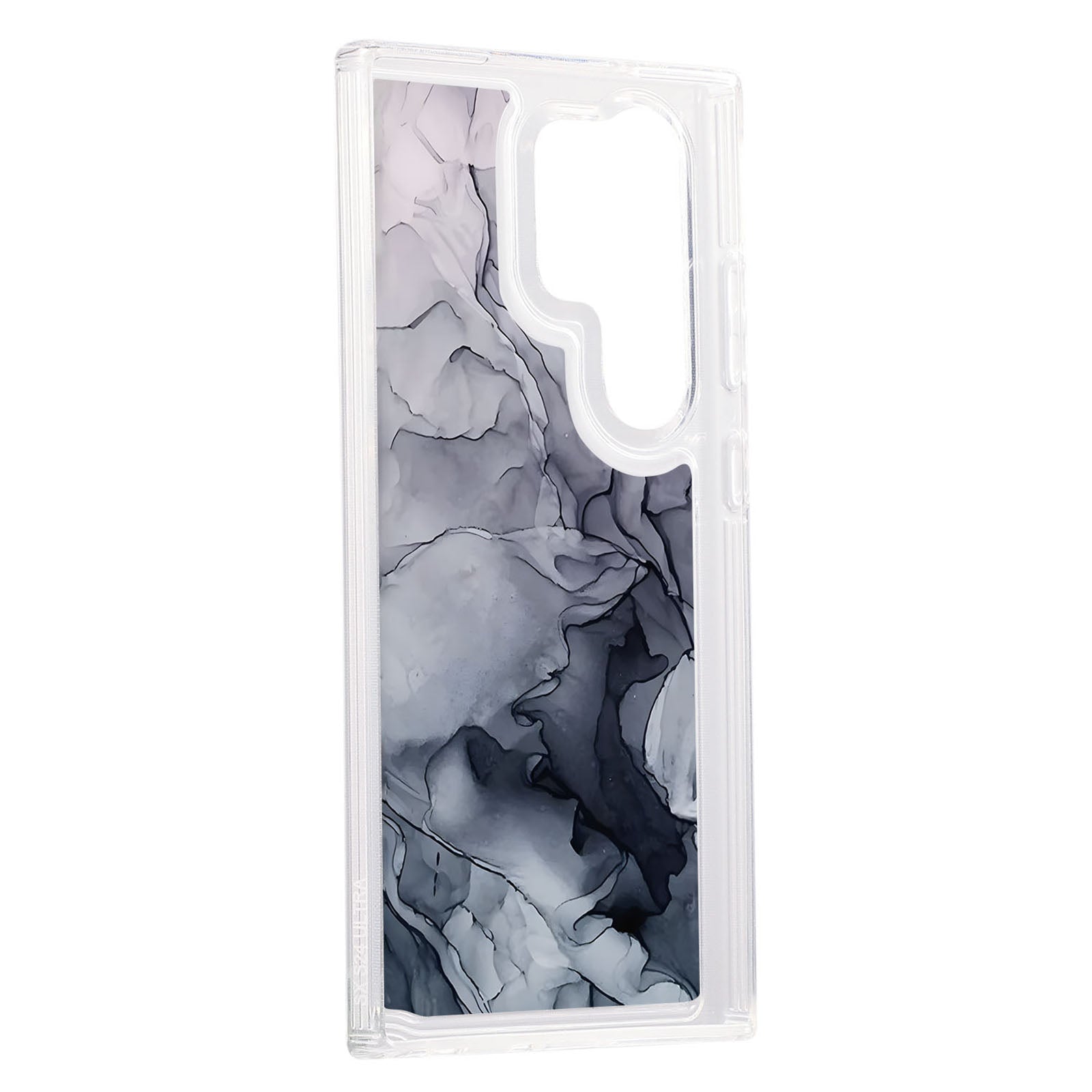 For Samsung Galaxy S23 Ultra TPU Case Marble Printing Air Bag Anti-Drop Phone Cover