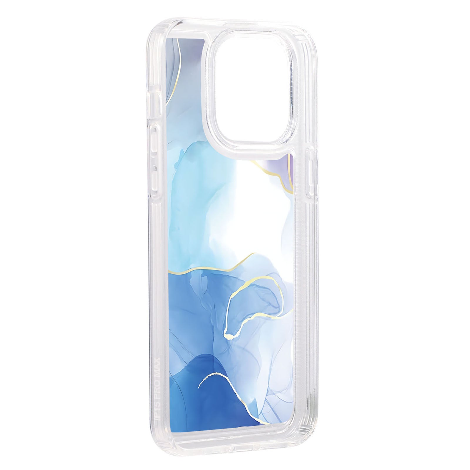 For iPhone 14 Pro Max TPU Case Airbag Protection Smart Phone Cover with Marble Pattern