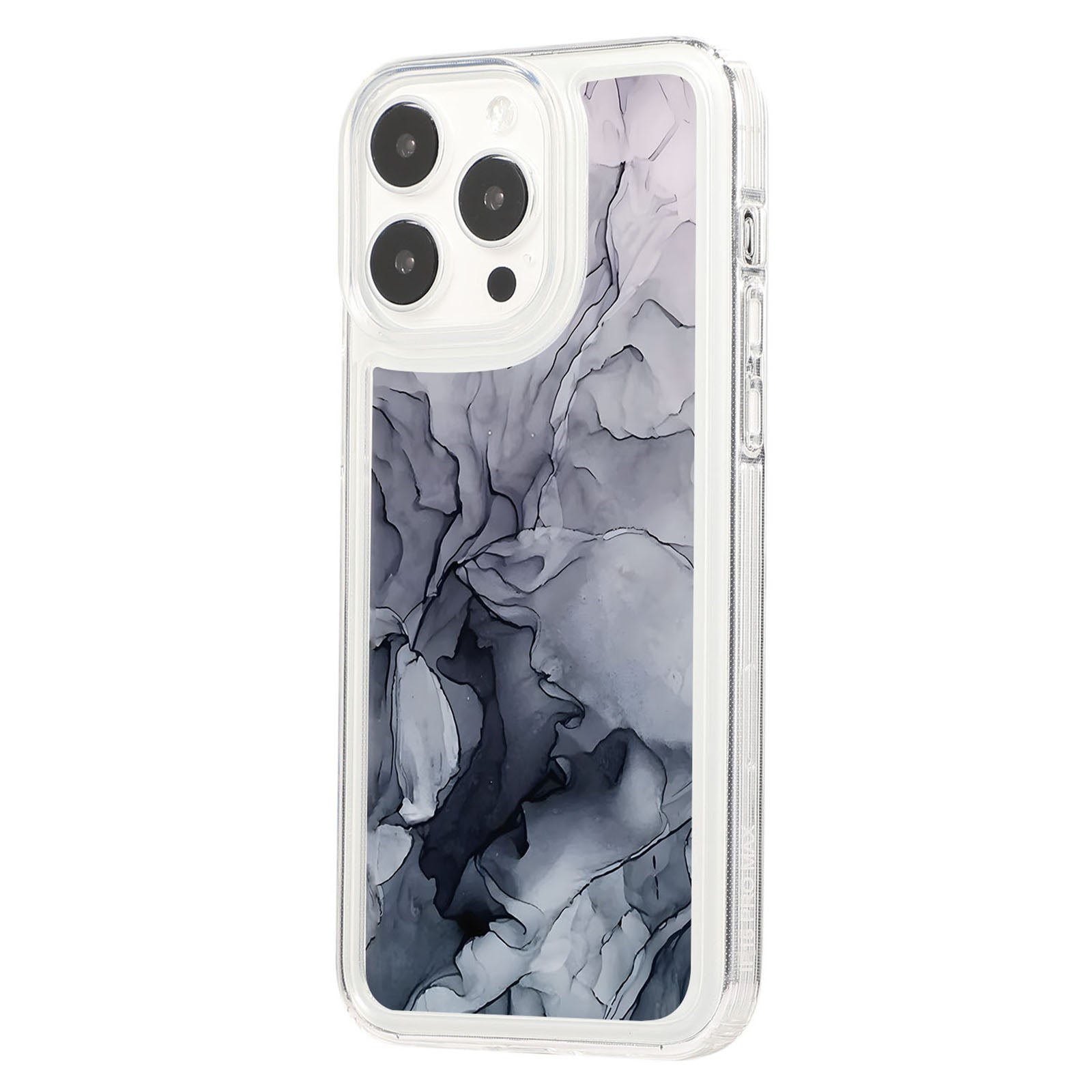 For iPhone 14 Pro Max TPU Case Airbag Protection Smart Phone Cover with Marble Pattern
