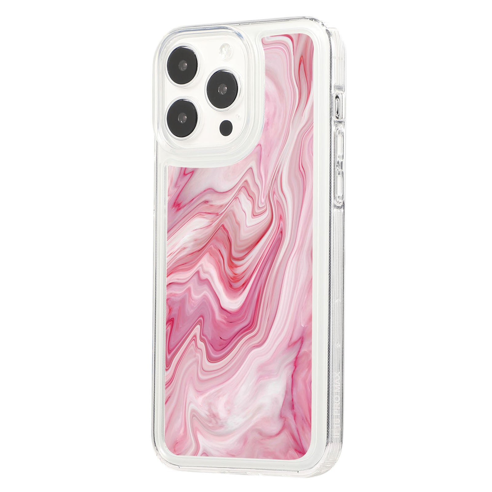 For iPhone 14 Pro Max TPU Case Airbag Protection Smart Phone Cover with Marble Pattern