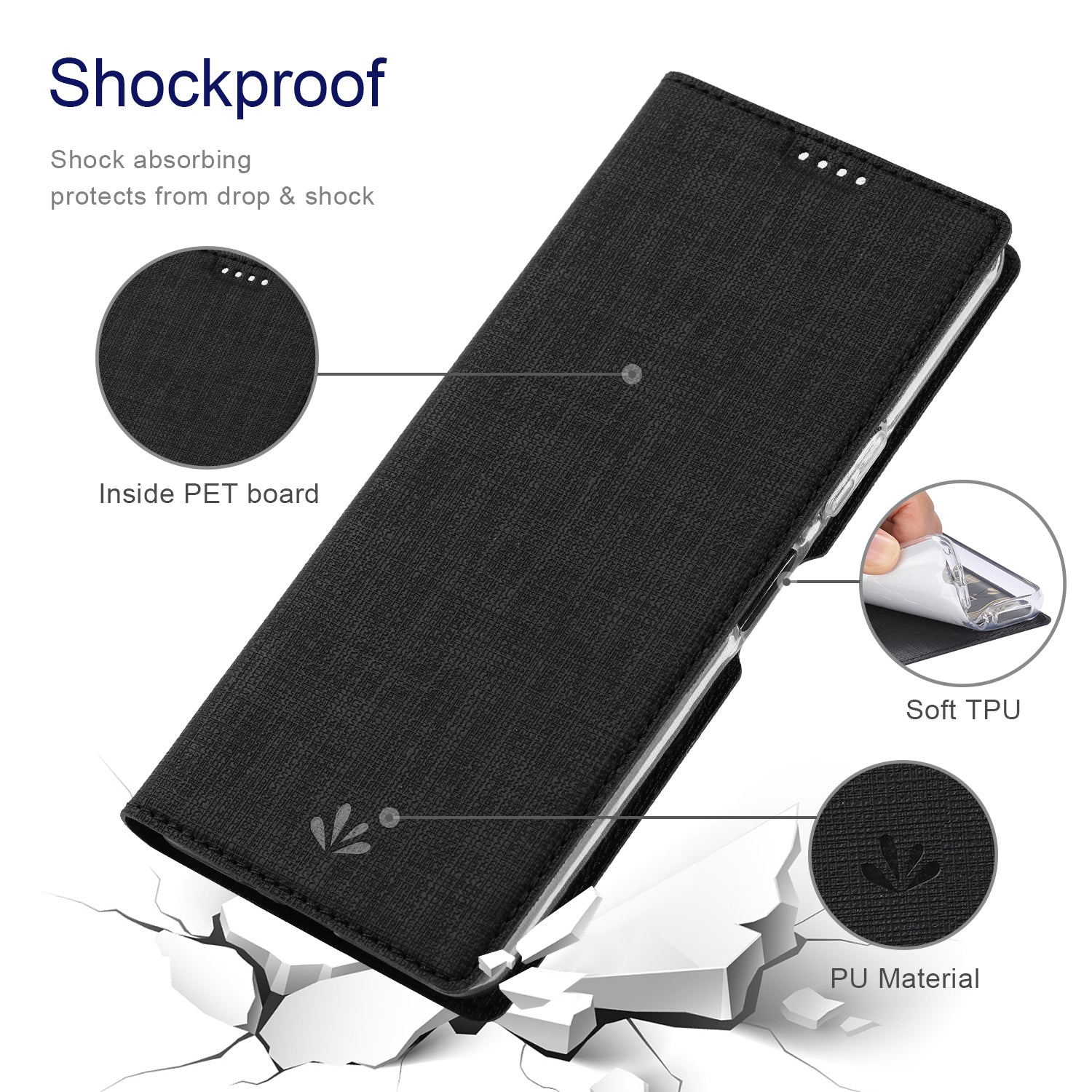 VILI DMX Series For Oppo A79 5G / A2 5G Case Card Holder Leather Magnetic Closure Phone Cover