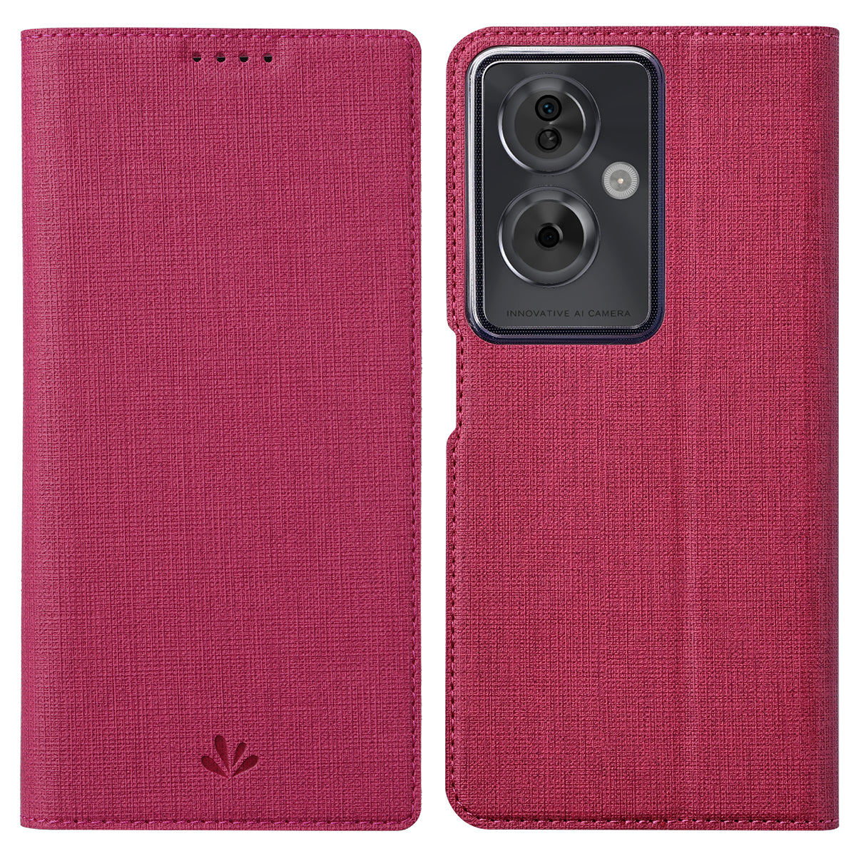 VILI DMX Series For Oppo A79 5G / A2 5G Case Card Holder Leather Magnetic Closure Phone Cover