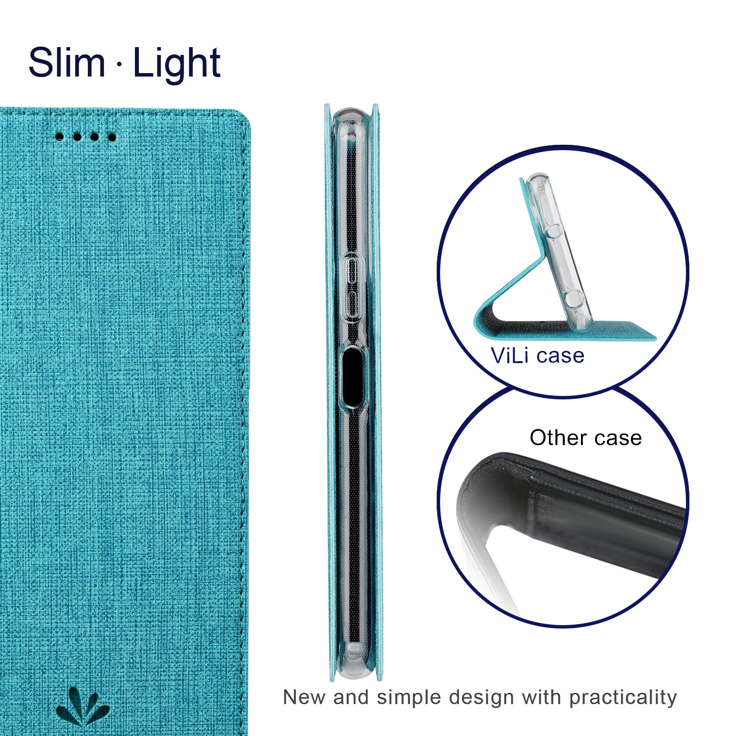 VILI DMX Series For Samsung Galaxy A35 5G Case Flip Shockproof PU Leather Card Holder Phone Cover