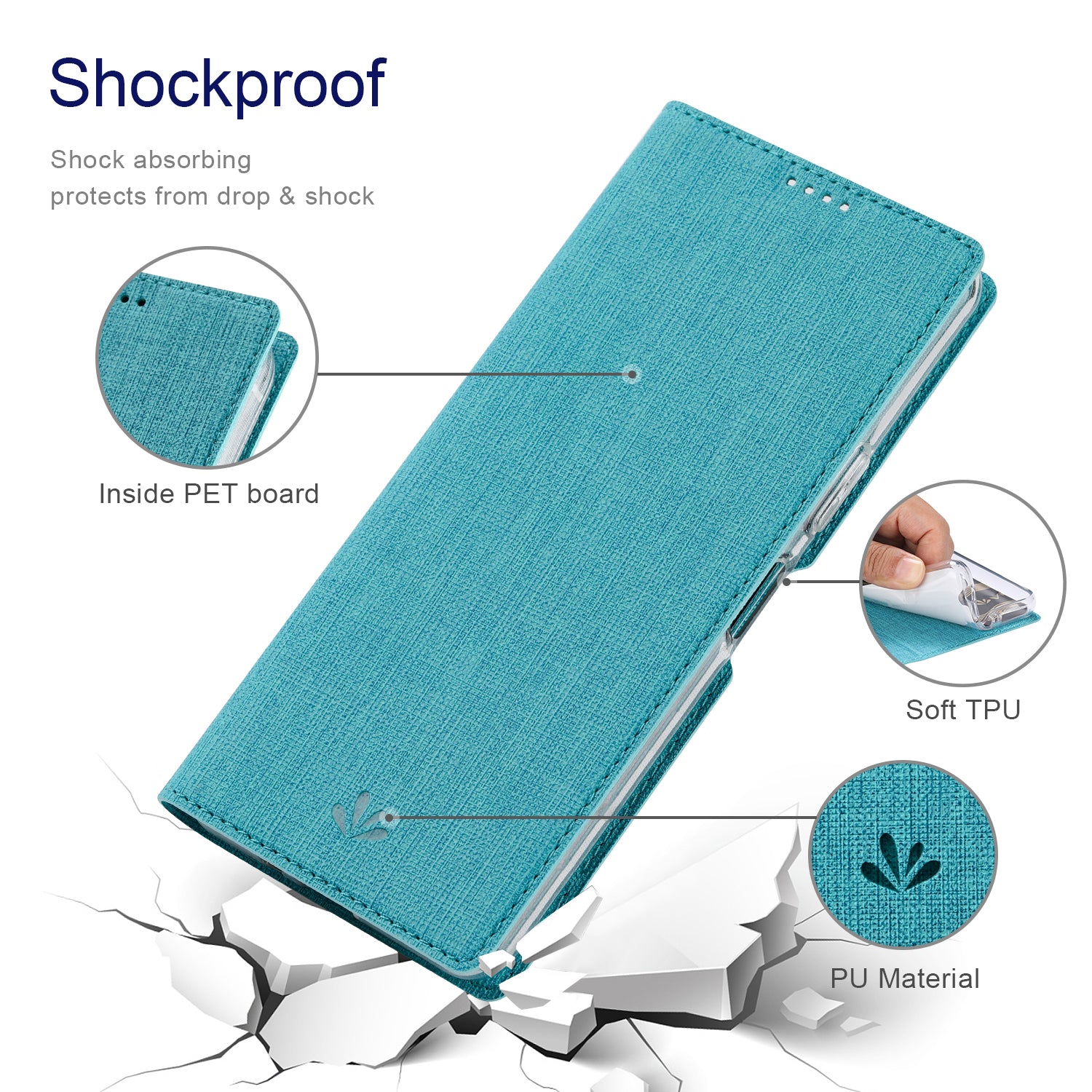 VILI DMX Series For Samsung Galaxy A35 5G Case Flip Shockproof PU Leather Card Holder Phone Cover