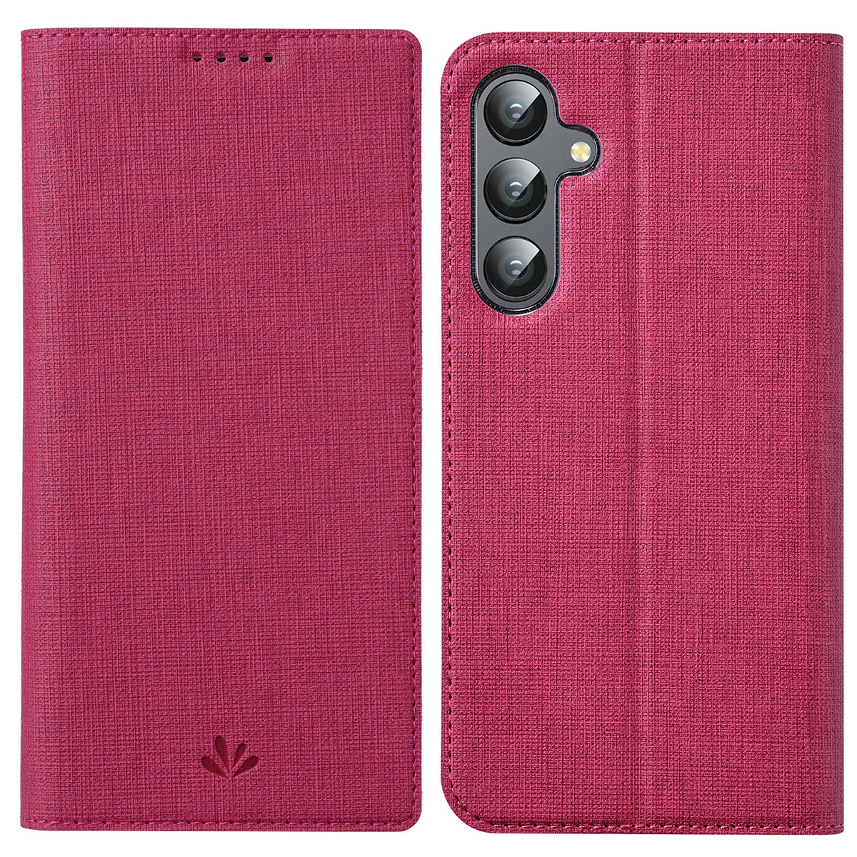 VILI DMX Series For Samsung Galaxy A55 5G Case PU Leather Card Holder Stand View Phone Cover