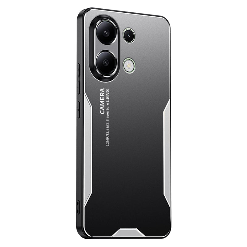 For Xiaomi Redmi Note 13 4G Drop Protection Phone Case Slim-Fit Aluminum Alloy+TPU+PC Shell