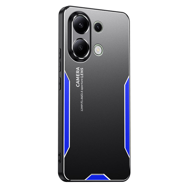 For Xiaomi Redmi Note 13 4G Drop Protection Phone Case Slim-Fit Aluminum Alloy+TPU+PC Shell