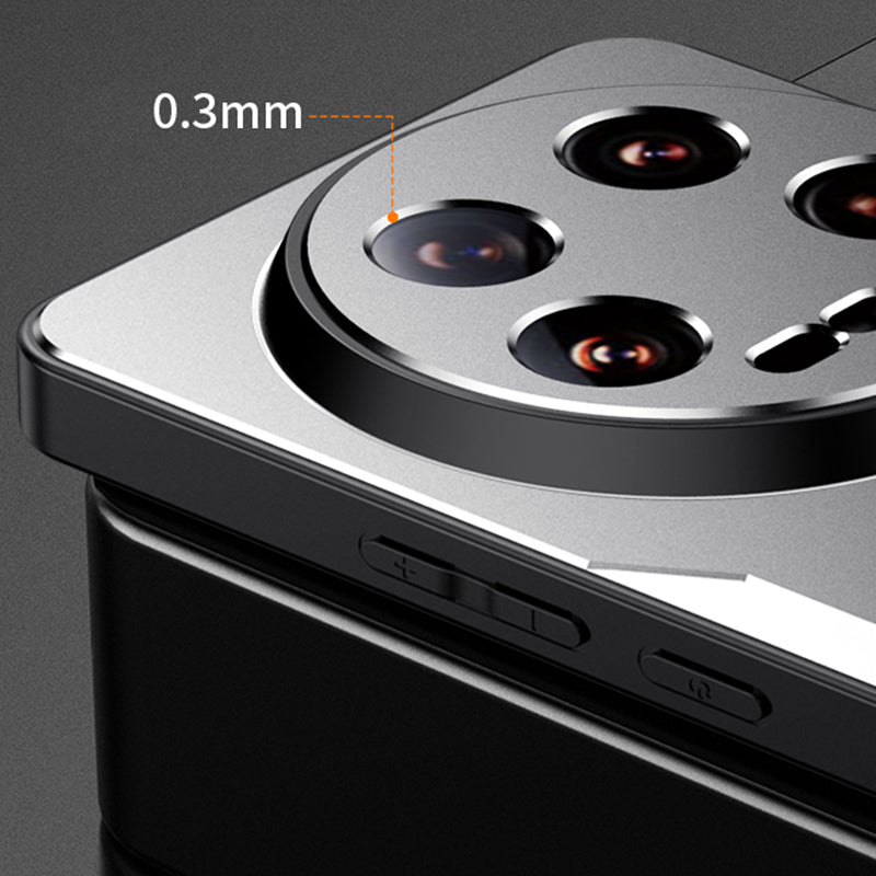 For Xiaomi 14 Ultra Aluminum Alloy+TPU+PC Phone Case Anti-Scratch Cell Phone Cover