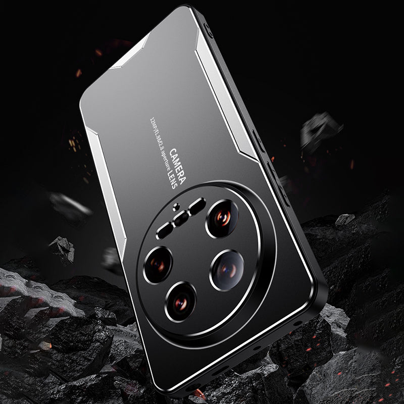 For Xiaomi 14 Ultra Aluminum Alloy+TPU+PC Phone Case Anti-Scratch Cell Phone Cover