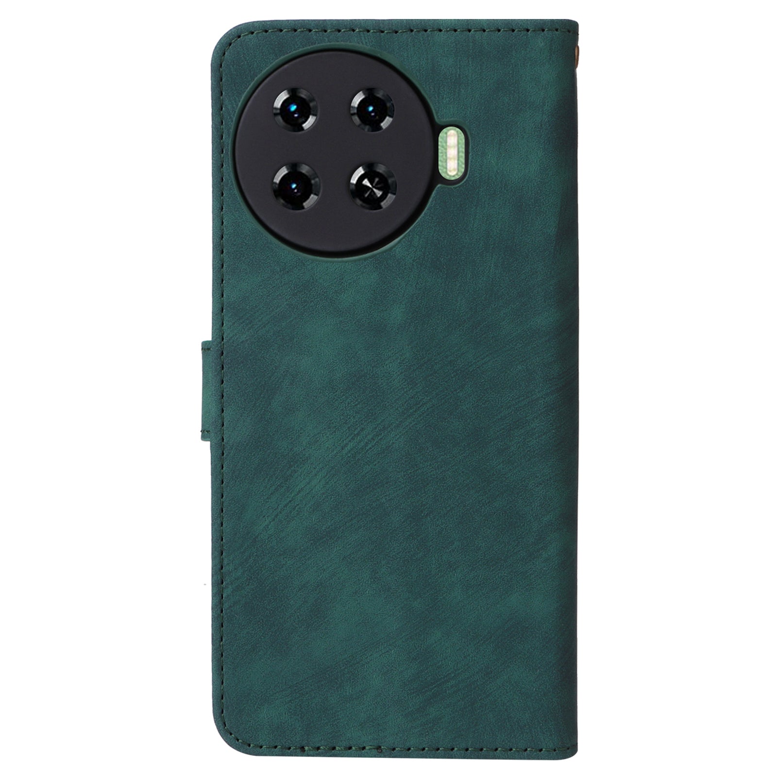 For Transsion Tecno Spark 20 Pro+ KJ7 Case with Hand Strap RFID Blocking Wallet Leather Cover
