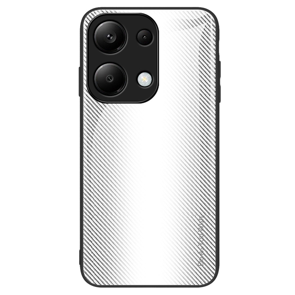 For Xiaomi Redmi Note 13 Pro 4G / Poco M6 Pro 4G Shockproof Case Tempered Glass+TPU Phone Cover