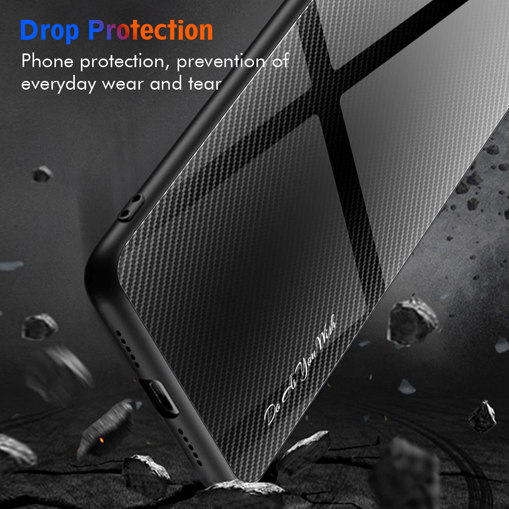 For Xiaomi Redmi Note 13 5G Case Tempered Glass Back Soft TPU Frame Phone Cover
