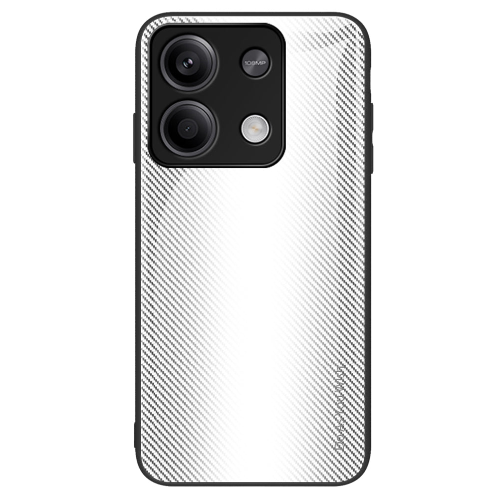 For Xiaomi Redmi Note 13 5G Case Tempered Glass Back Soft TPU Frame Phone Cover