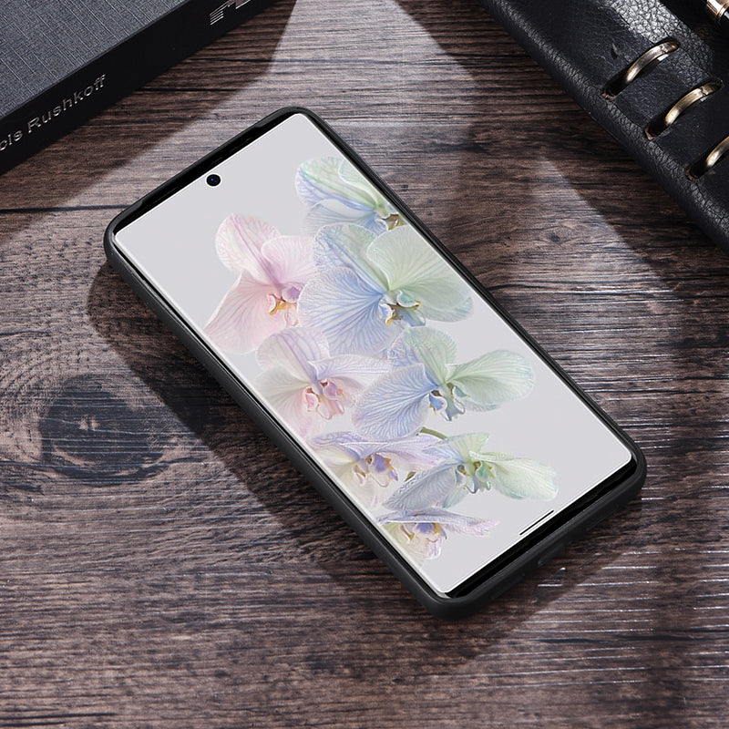 For Google Pixel 9 Pro Case Nylon Coated TPU Dual Layer Armor Phone Cover