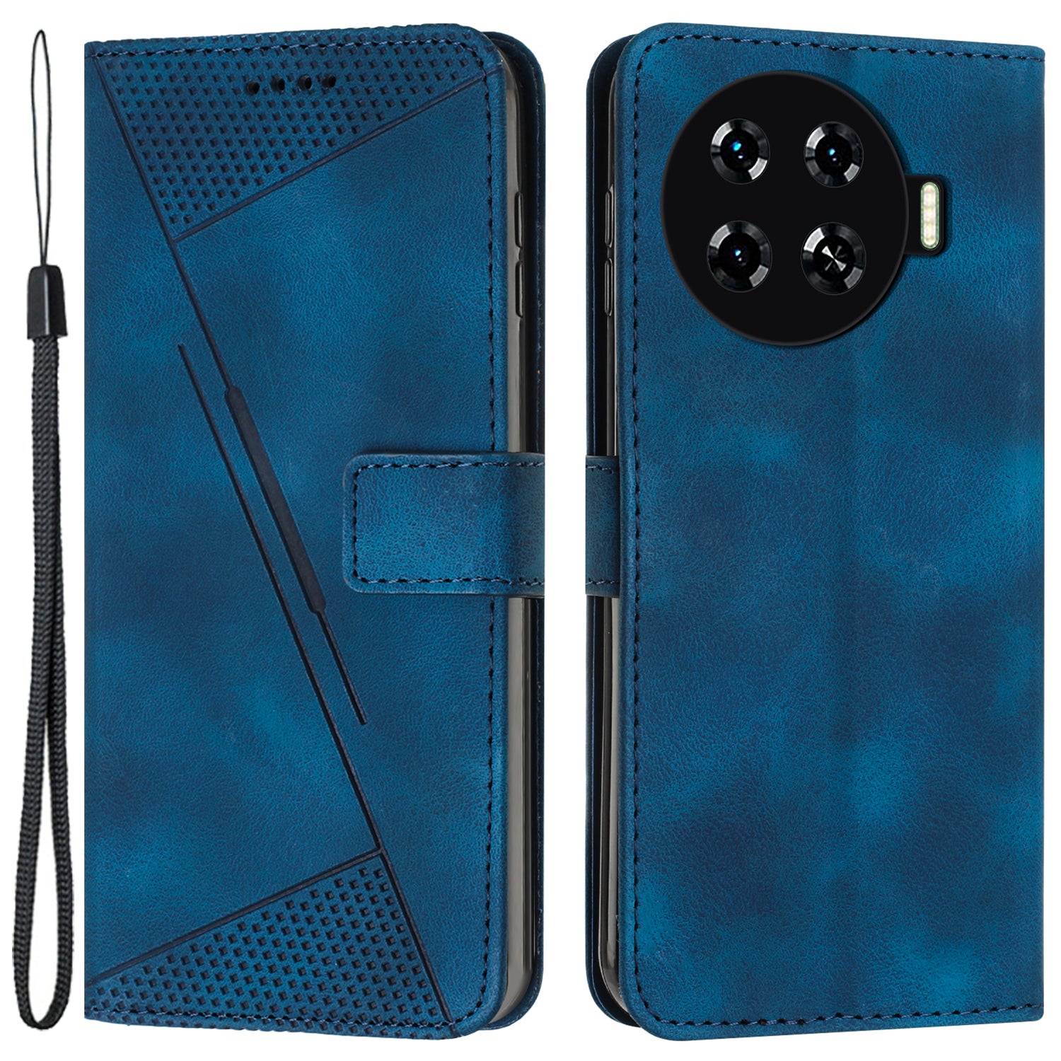 For Transsion Tecno Spark 20 Pro+ Wallet Phone Case Stand View Shockproof PU Leather Cover