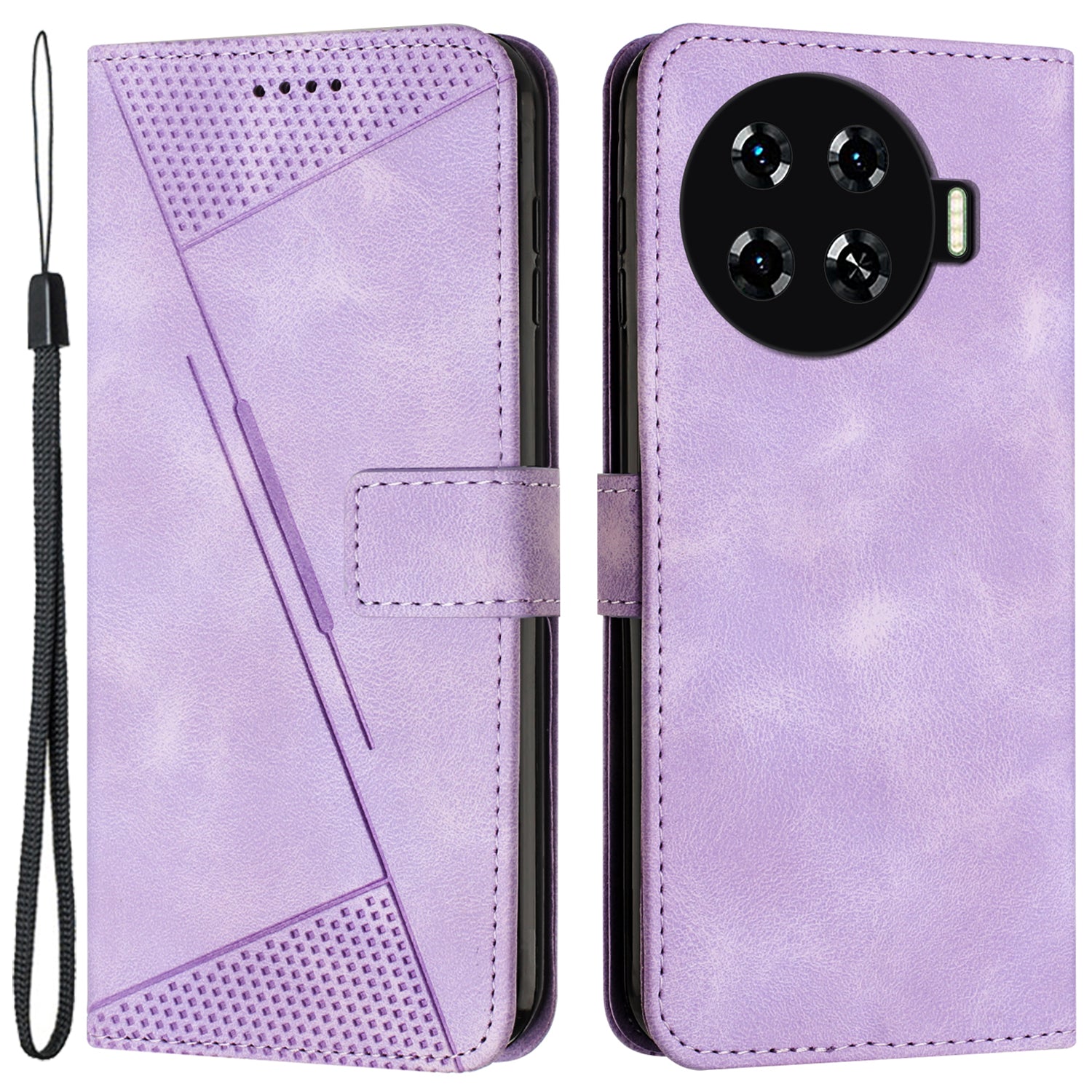 For Transsion Tecno Spark 20 Pro+ Wallet Phone Case Stand View Shockproof PU Leather Cover