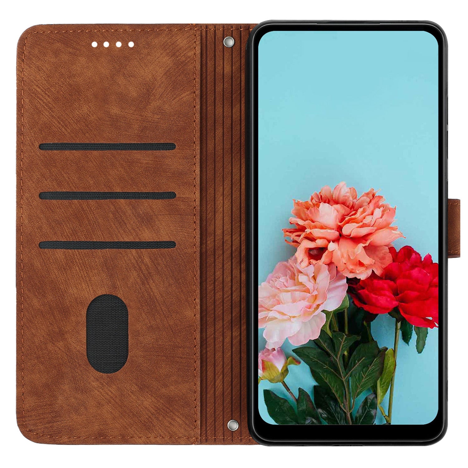 For Oppo Reno11 F 5G / F25 Pro 5G Case Skin Touch Feeling Flip Stand Phone Cover