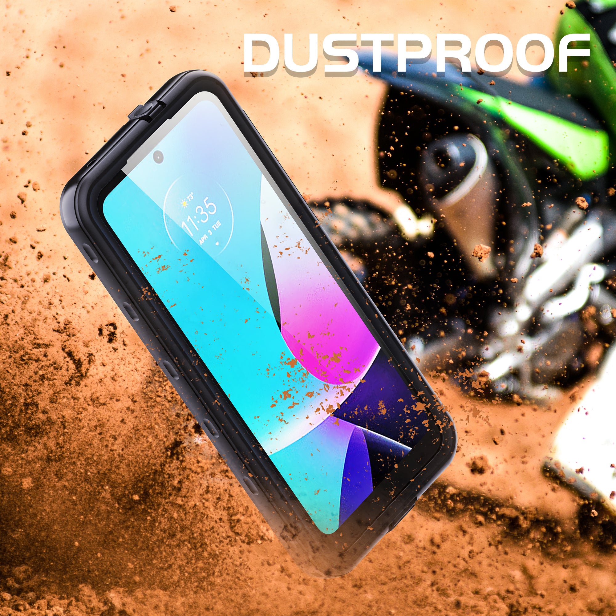 REDPEPPER A Series For Motorola Moto G Play (2023) 4G Case Waterproof Screen Protection IP68 Underwater Phone Shell