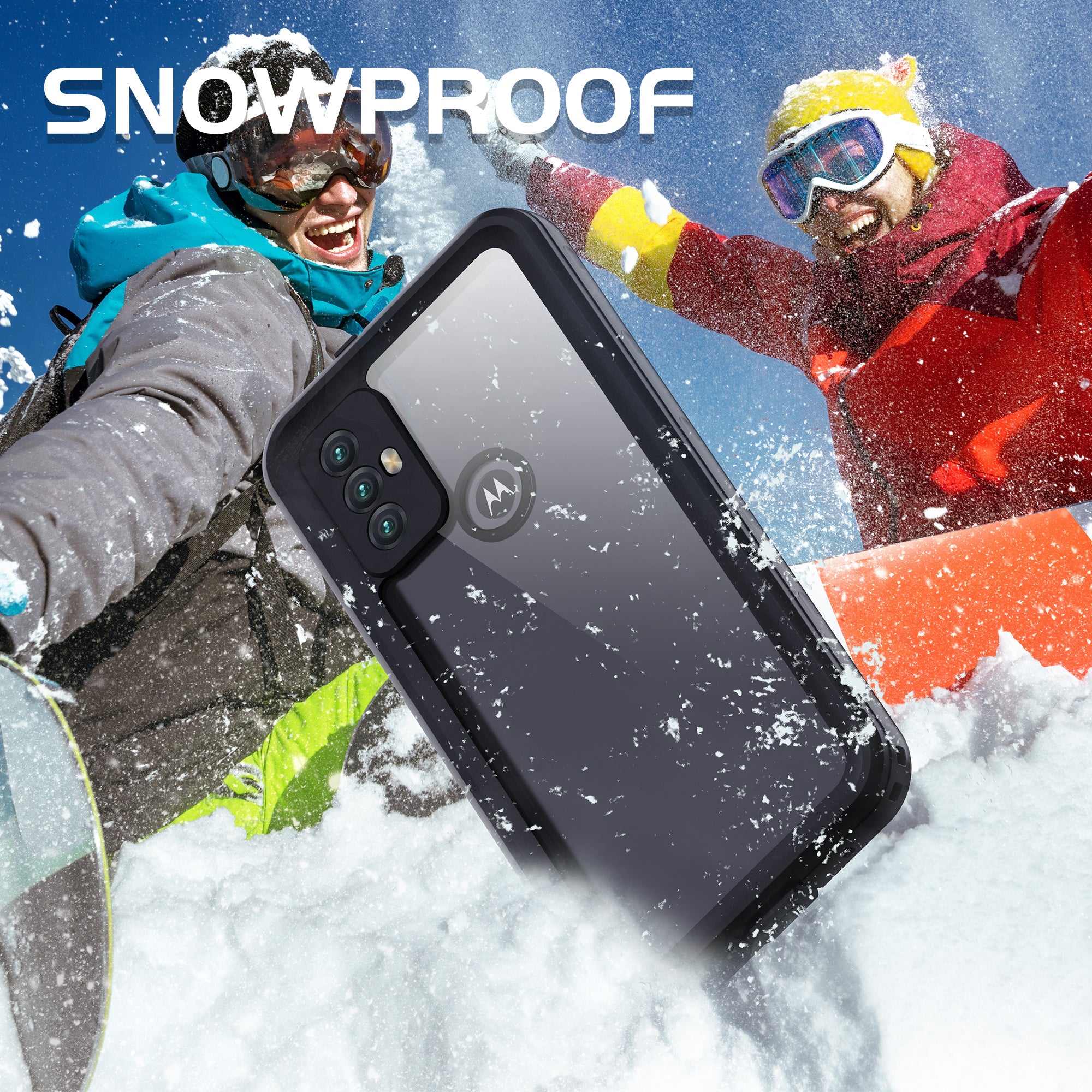 REDPEPPER A Series For Motorola Moto G Play (2023) 4G Case Waterproof Screen Protection IP68 Underwater Phone Shell