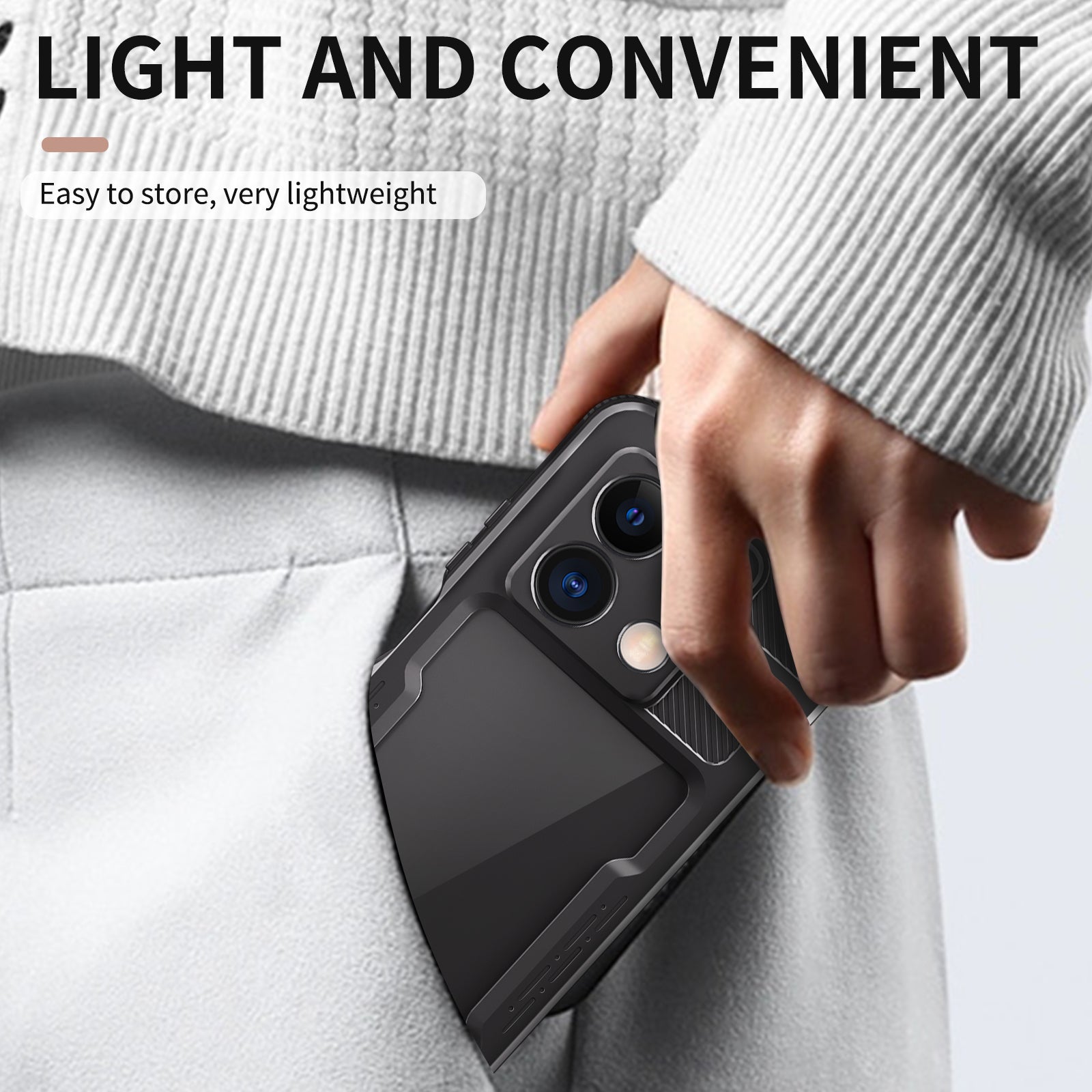 REDPEPPER A Series For Xiaomi Redmi Note 13 5G Case IP68 Waterproof Built-in Screen Protector Phone Cover