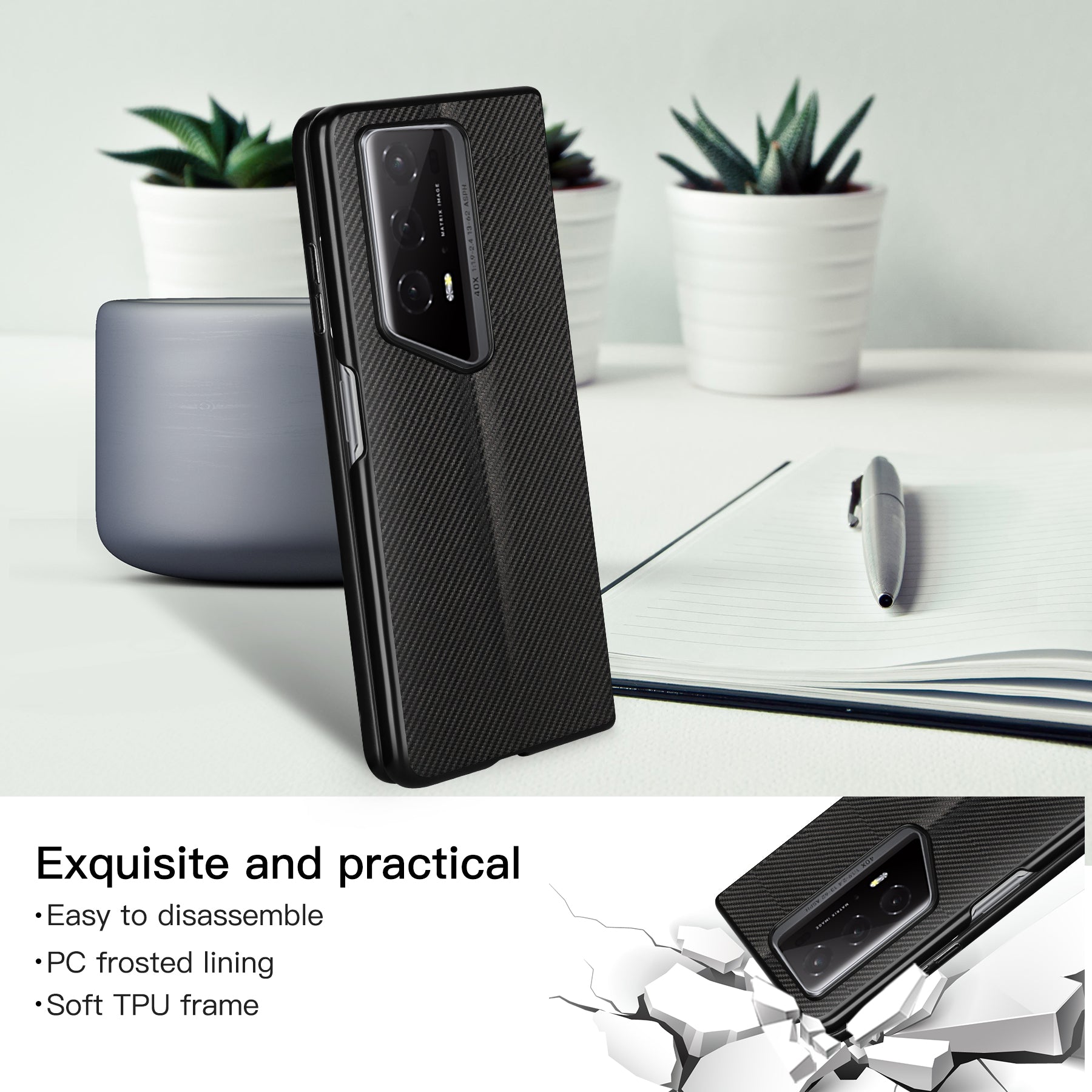 VILI TC Series Phone Case for Honor Magic V2 RSR Porsche Design
