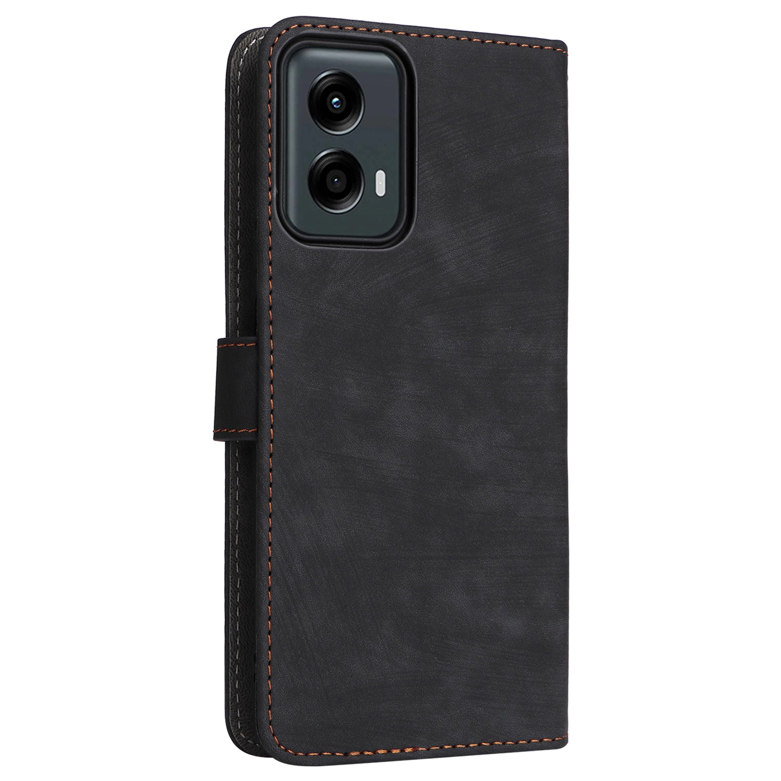 For Motorola Moto G 5G (2024) Case Full Protection RFID Blocking Leather Phone Cover