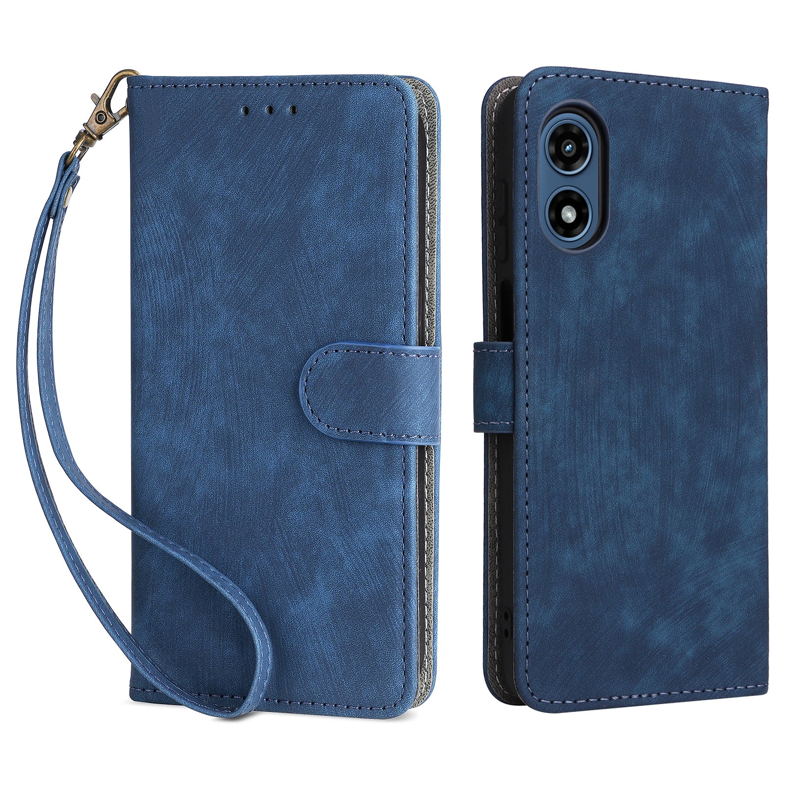 For Motorola Moto G Play (2024) 4G / Moto G Play Gen 3 Case RFID Blocking Leather Wallet Phone Cover