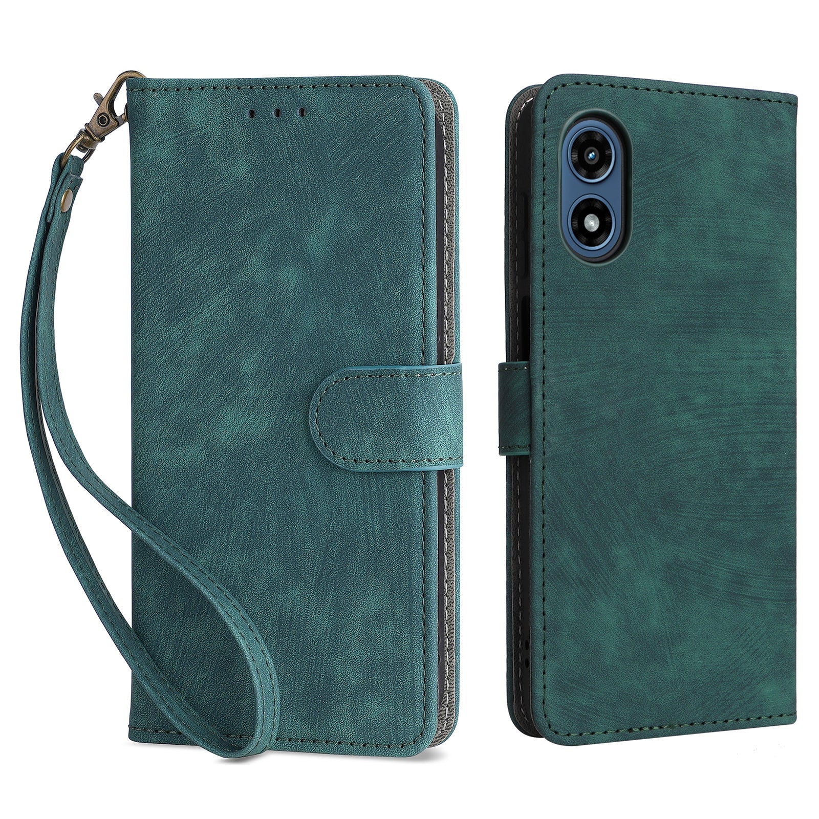 For Motorola Moto G Play (2024) 4G / Moto G Play Gen 3 Case RFID Blocking Leather Wallet Phone Cover