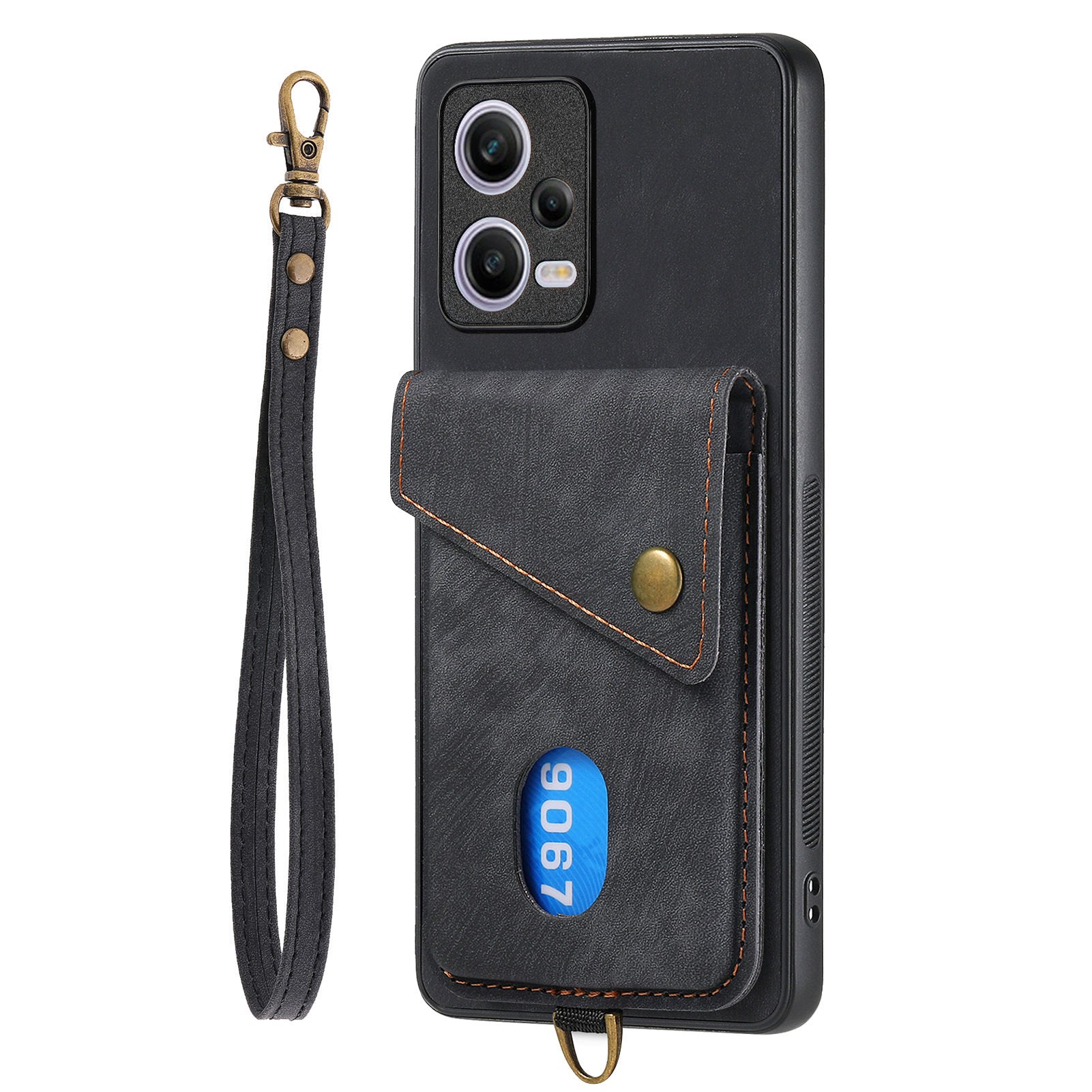 D1 For Xiaomi Redmi Note 12 Pro 5G / 12 Pro Speed 5G / Poco X5 Pro 5G Case Kickstand Leather+TPU Phone Cover