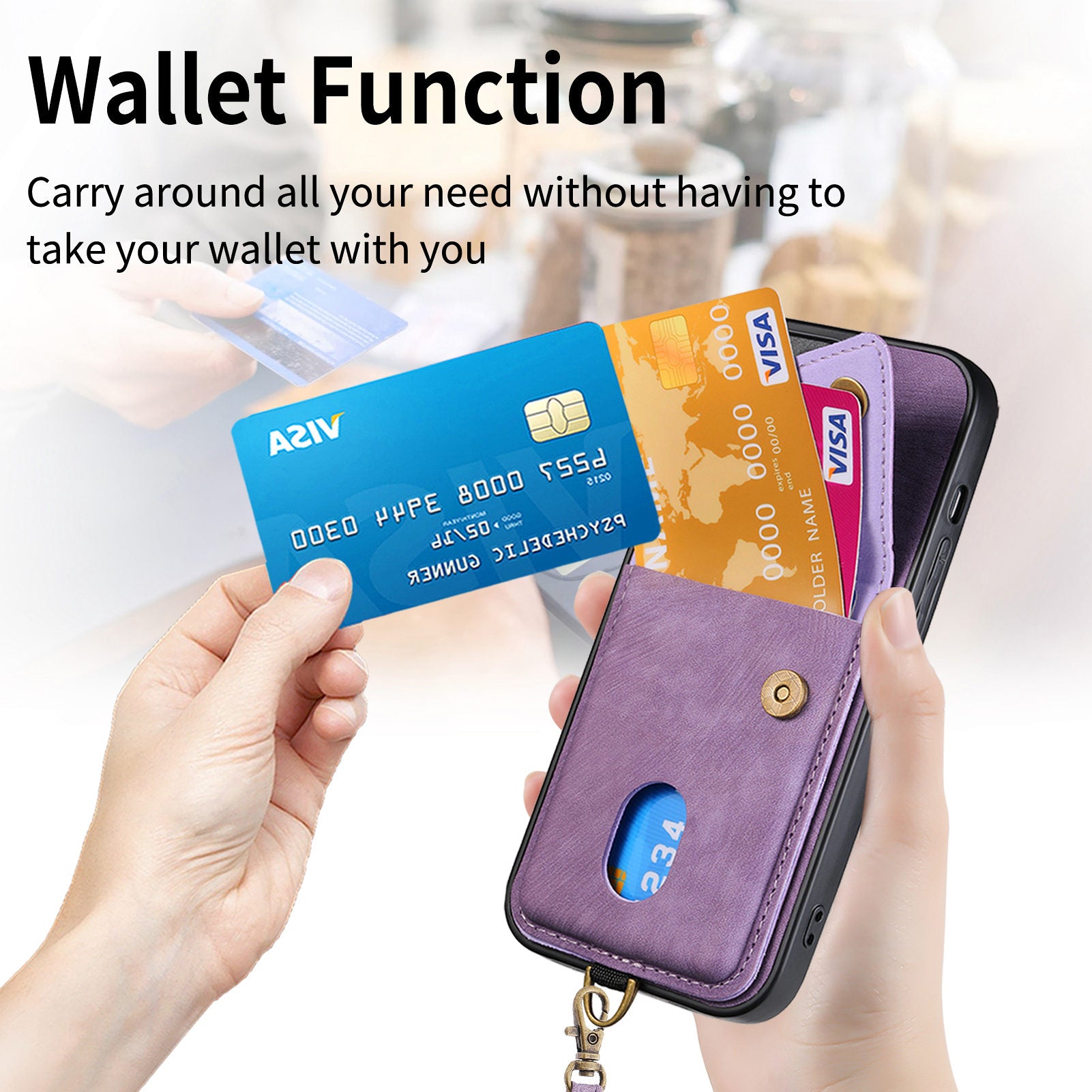 D1 For Samsung Galaxy A34 5G Phone Case Card Slot Retro Leather+TPU Cover