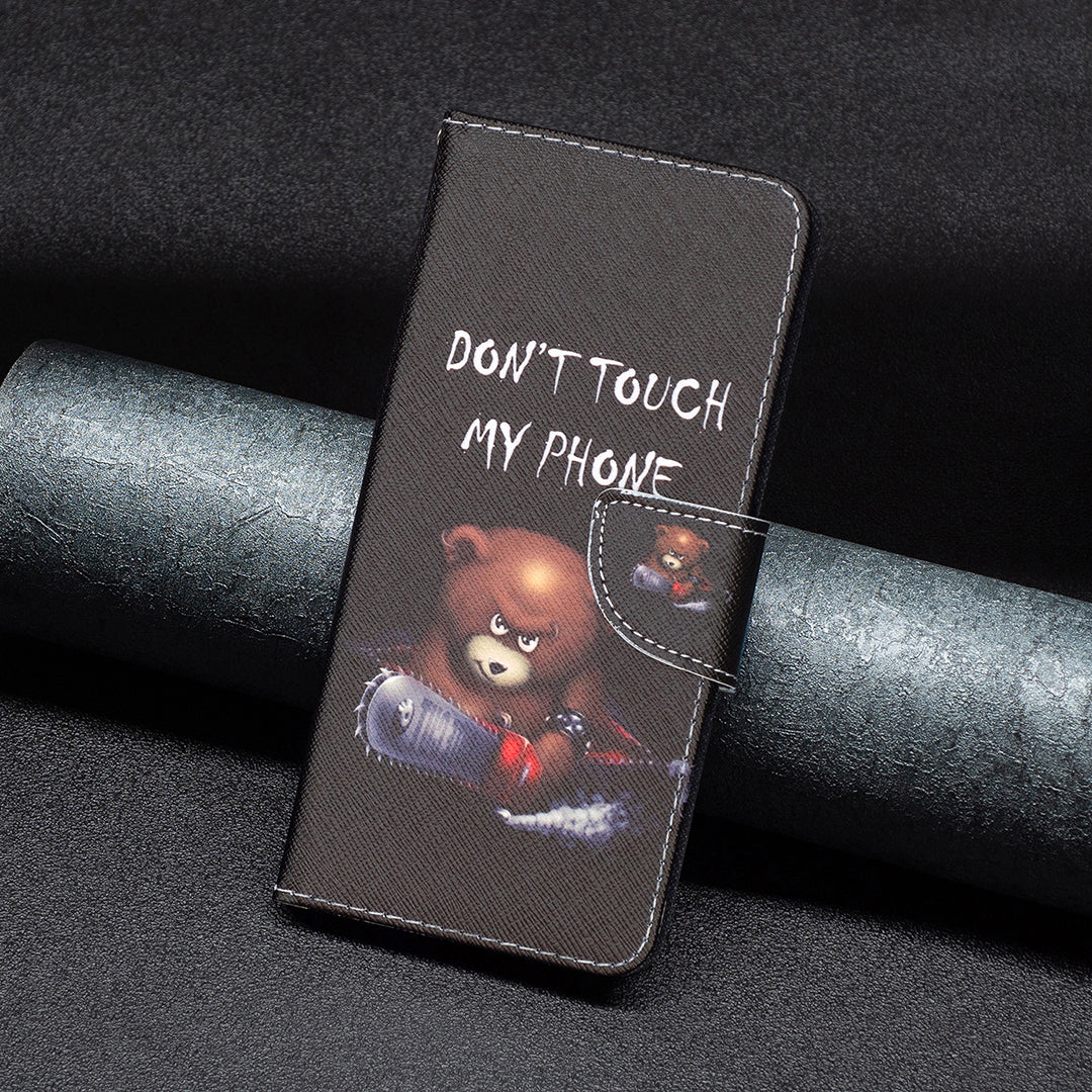 For Sony Xperia 1 VI Cell Phone Cases Leather Pattern Printing Flip Stand Cover
