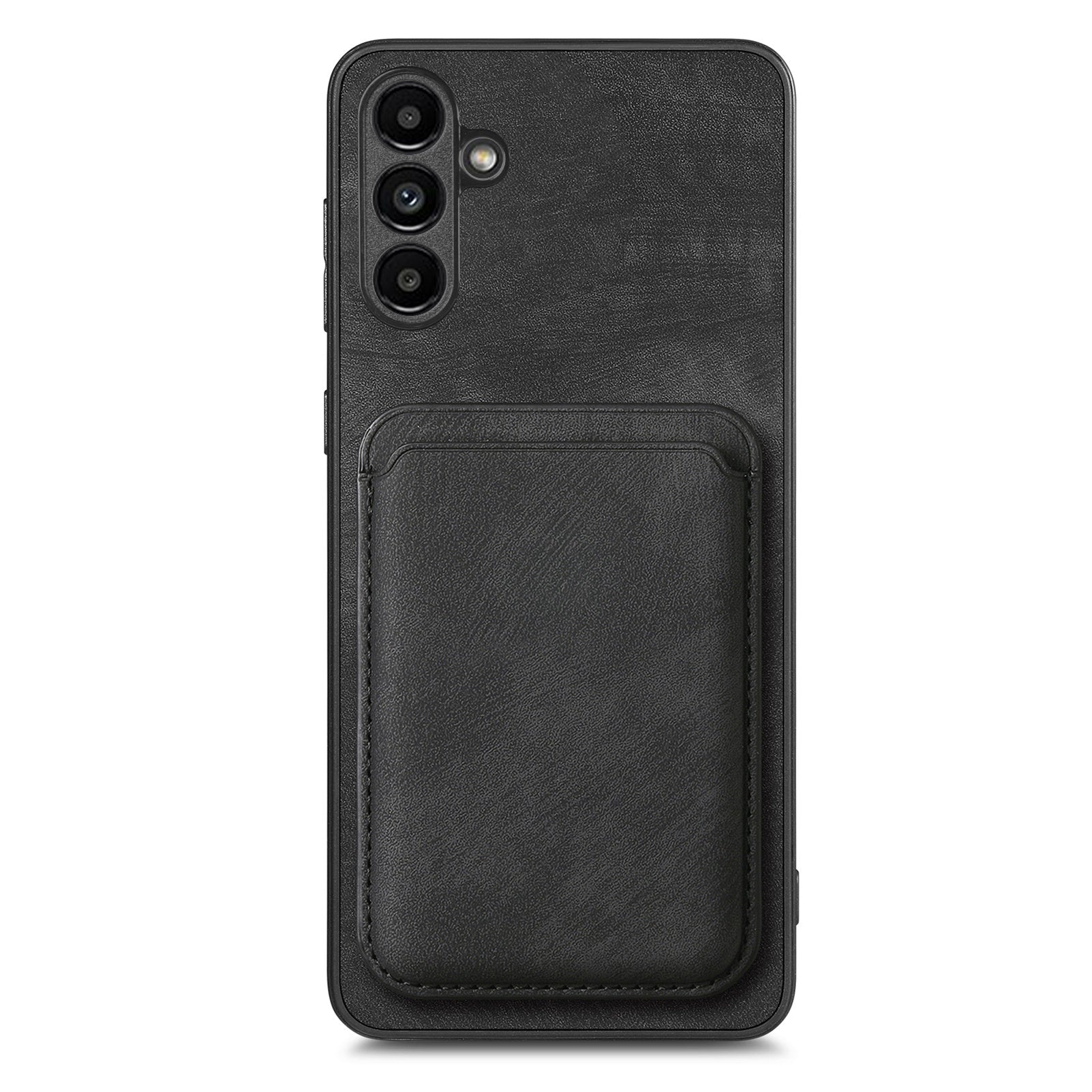 D12 For Samsung Galaxy A24 4G (162.1 x 77.6 x 8.3mm) Case with Card Holder Leather + TPU Vintage Phone Cover