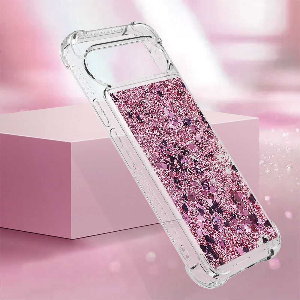 YB Quicksand Series-1 For Google Pixel 9 Pro TPU Case Drop-proof Cell Phone Cover