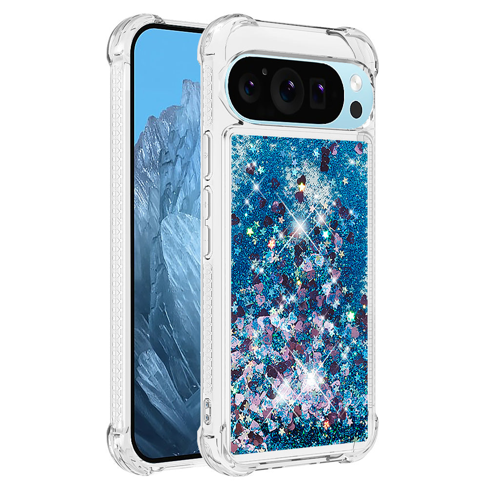 YB Quicksand Series-1 For Google Pixel 9 Pro TPU Case Drop-proof Cell Phone Cover