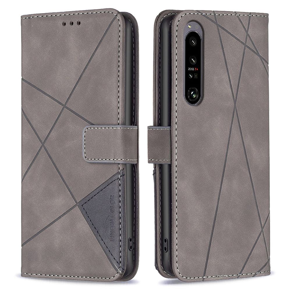 BINFEN COLOR BF05 For Sony Xperia 1 VI Cell Phone Case Flip Stand Wallet Cover