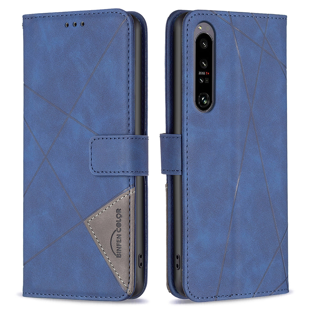 BINFEN COLOR BF05 For Sony Xperia 1 VI Cell Phone Case Flip Stand Wallet Cover