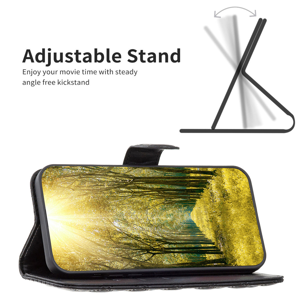 BINFEN COLOR BF Style-14 For Sony Xperia 1 VI Frosted Case Rhombus Grid Wallet Phone Cover