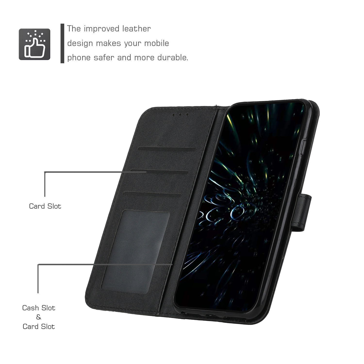 For vivo S18 5G / S18 Pro 5G / V30 5G / V30 Pro 5G Case PU Leather Stand View Shockproof Phone Cover