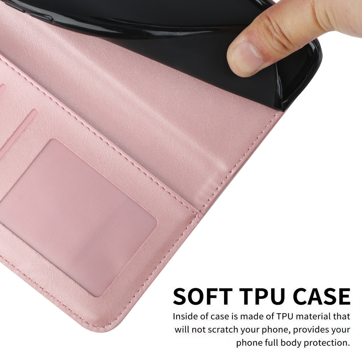 For Transsion itel P55 5G P661N Case Calf Texture PU Leather Stand Function Phone Cover
