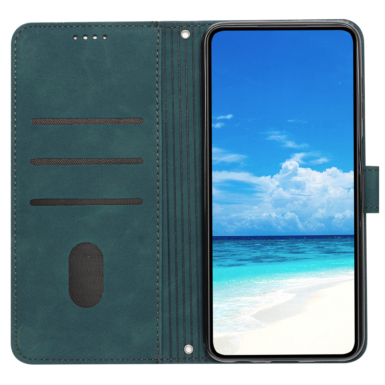 For Oppo Reno11 F 5G / F25 Pro 5G Case Imprinted Love Heart Leather Stand Phone Cover