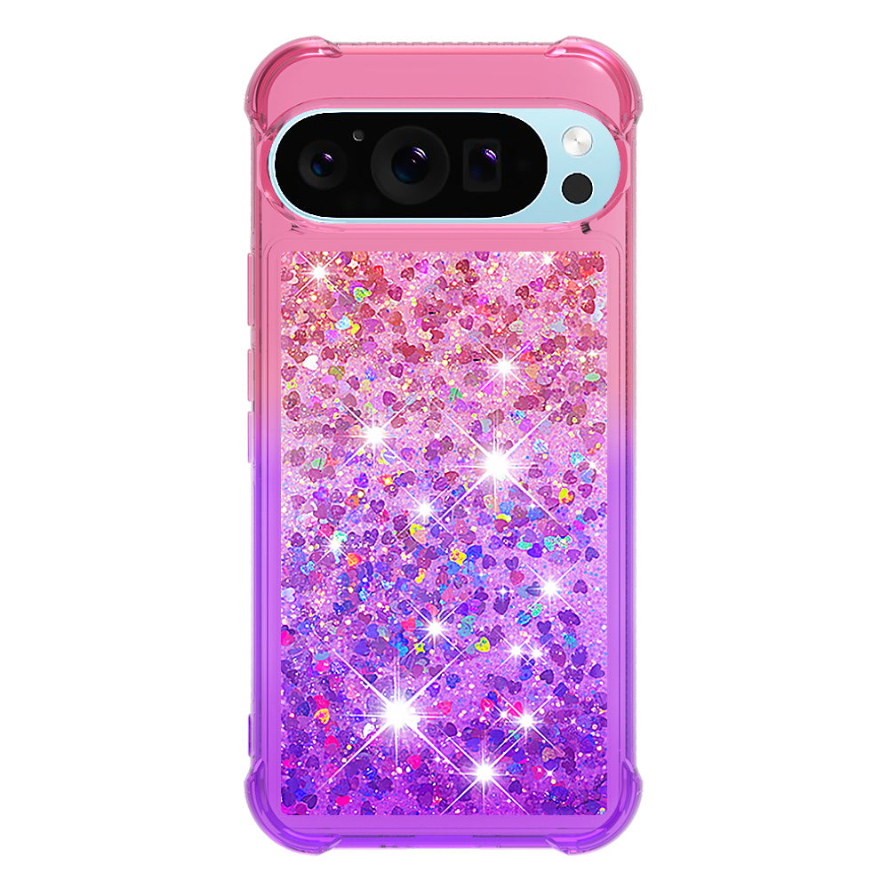 YB Quicksand Series-3 for Google Pixel 9 Case Quicksand Gradient TPU Phone Cover