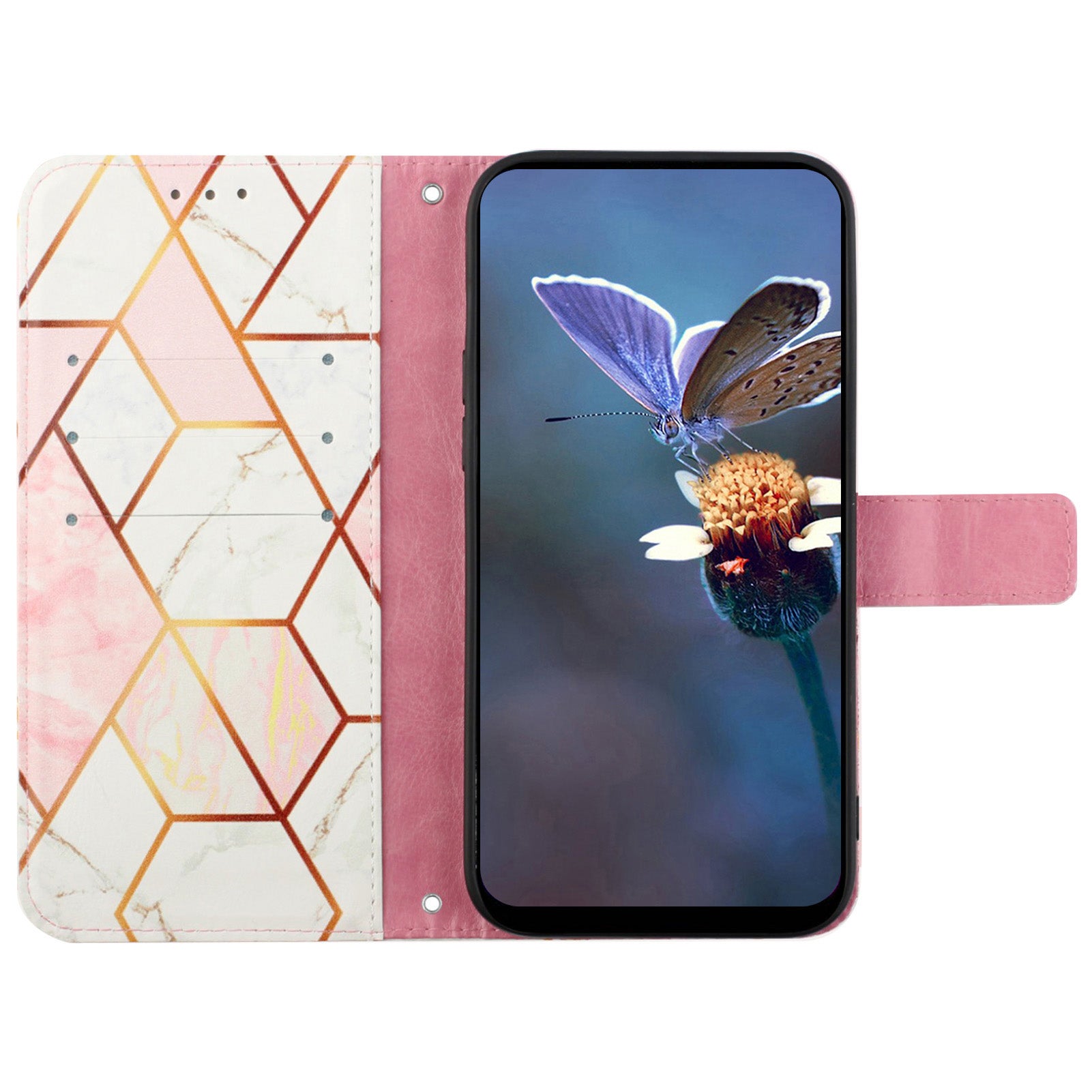 YB Pattern Printing Leather Series-6 For Google Pixel 9 Crossbody Phone Case Stand Wallet Cover