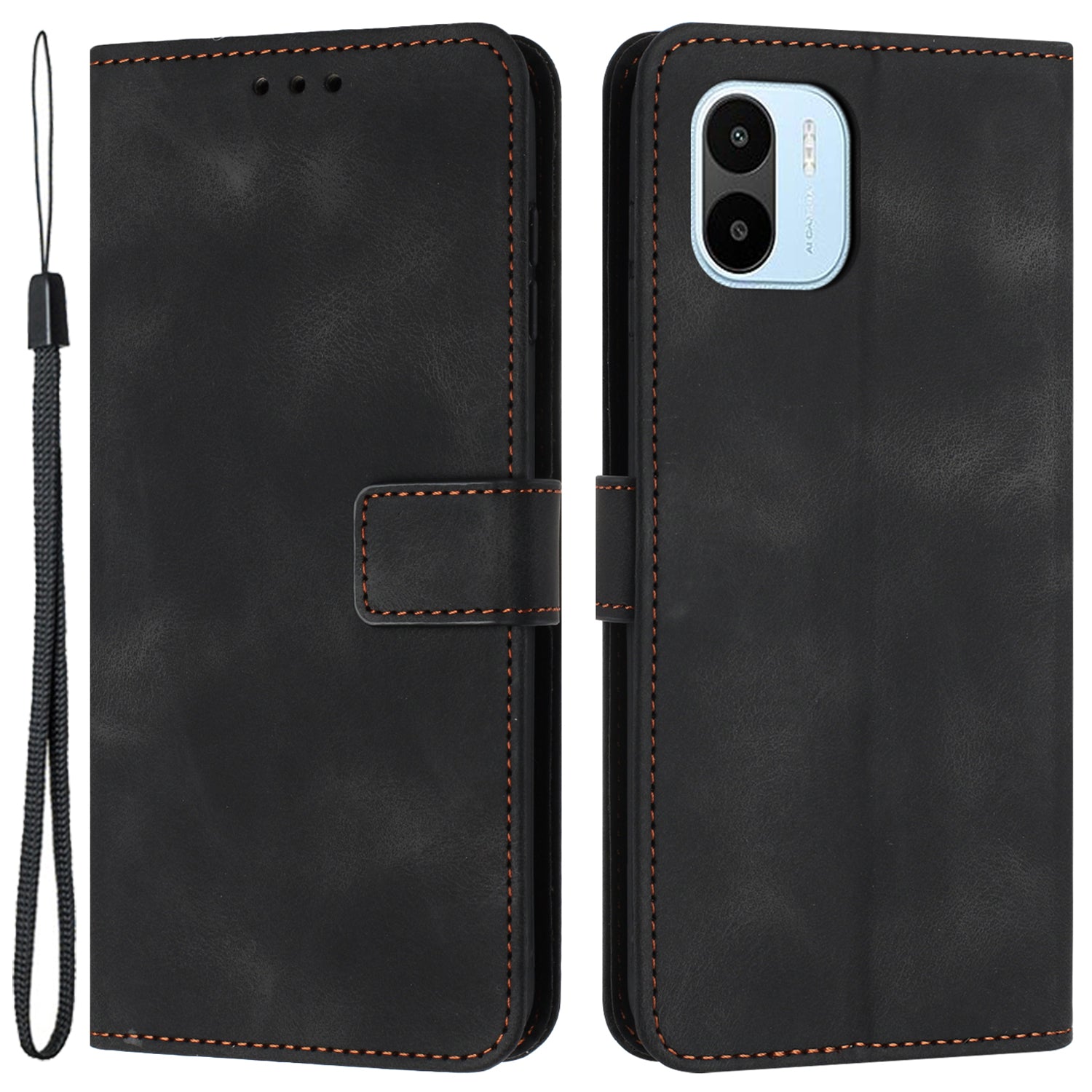 For Xiaomi Redmi A1 4G / A2 4G Case Shockproof Wallet PU Leather Phone Cover
