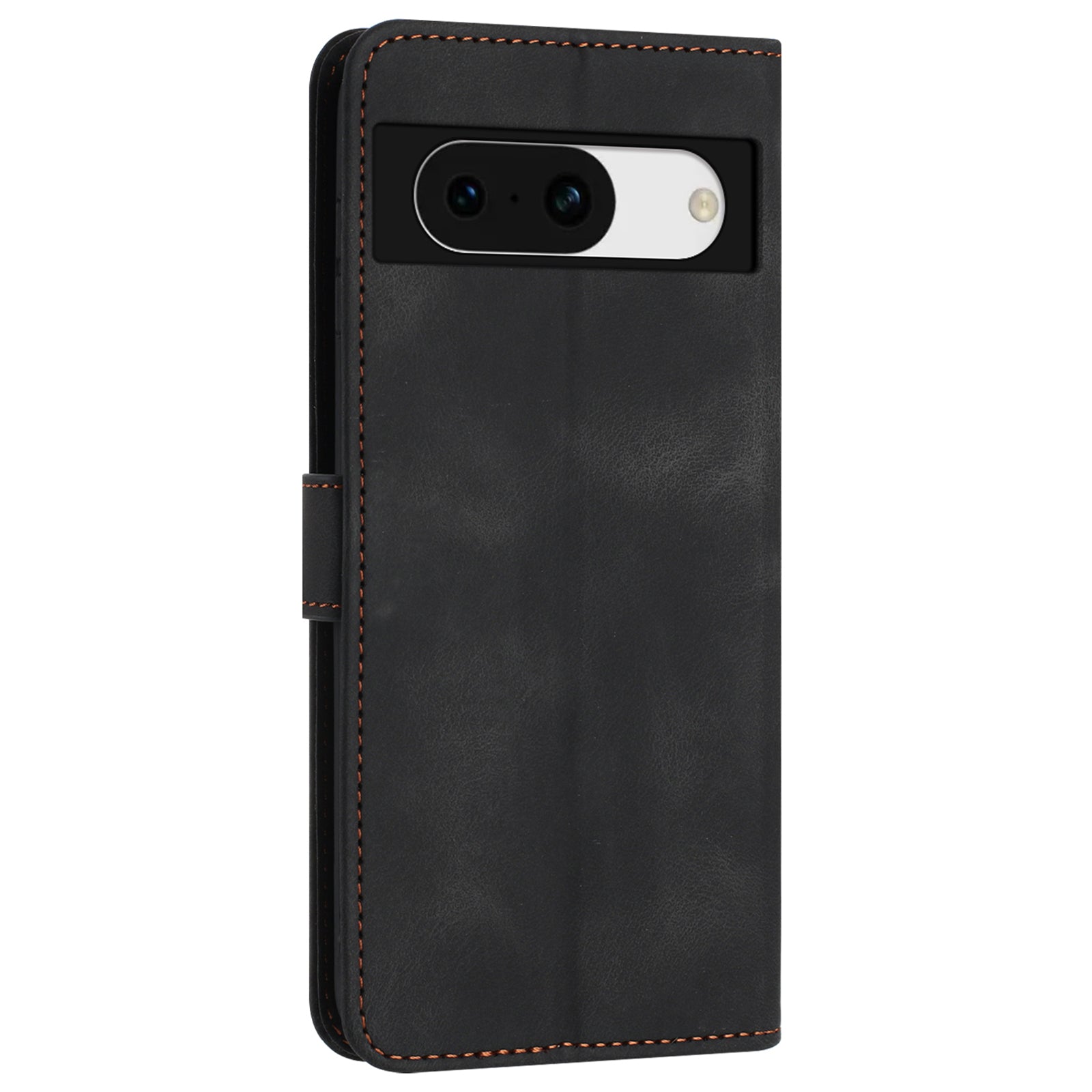 For Google Pixel 8a Case Wallet PU Leather Phone Cover with Lanyard Strap