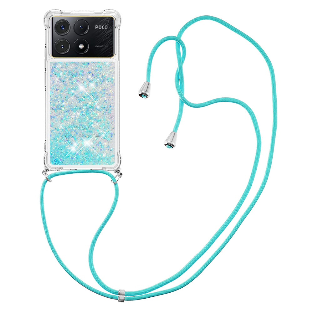 YB Quicksand Series-4 For Xiaomi Poco X6 Pro 5G / Redmi K70E 5G Case Anti-dop Phone TPU Cover