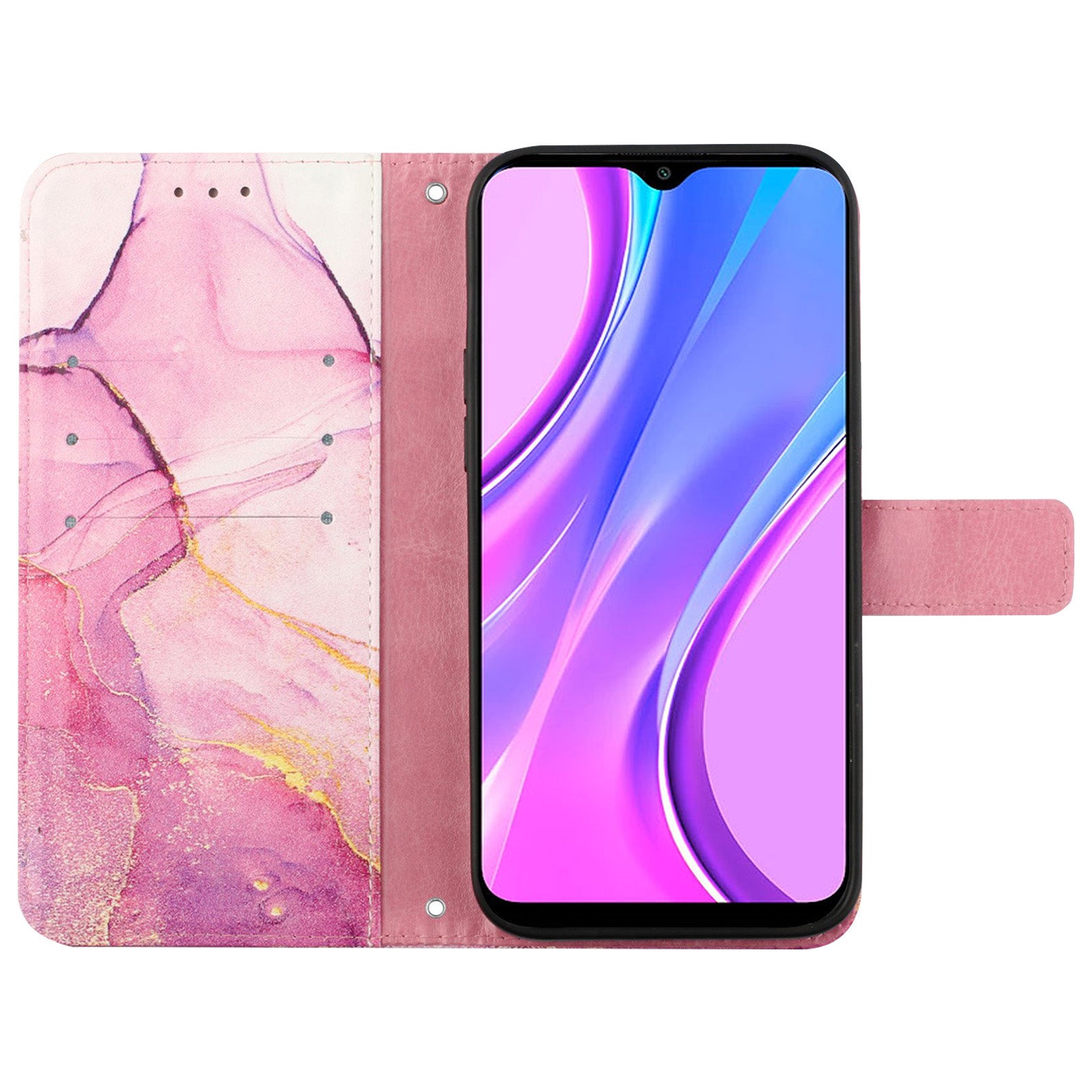 YB Pattern Printing Leather Series-5 For Xiaomi Redmi Note 13 Pro+ 5G Wallet Phone Case with Hand Strap