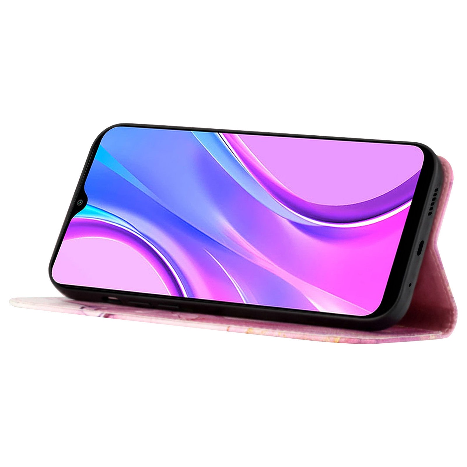 YB Pattern Printing Leather Series-5 For Xiaomi Redmi Note 13 Pro+ 5G Wallet Phone Case with Hand Strap