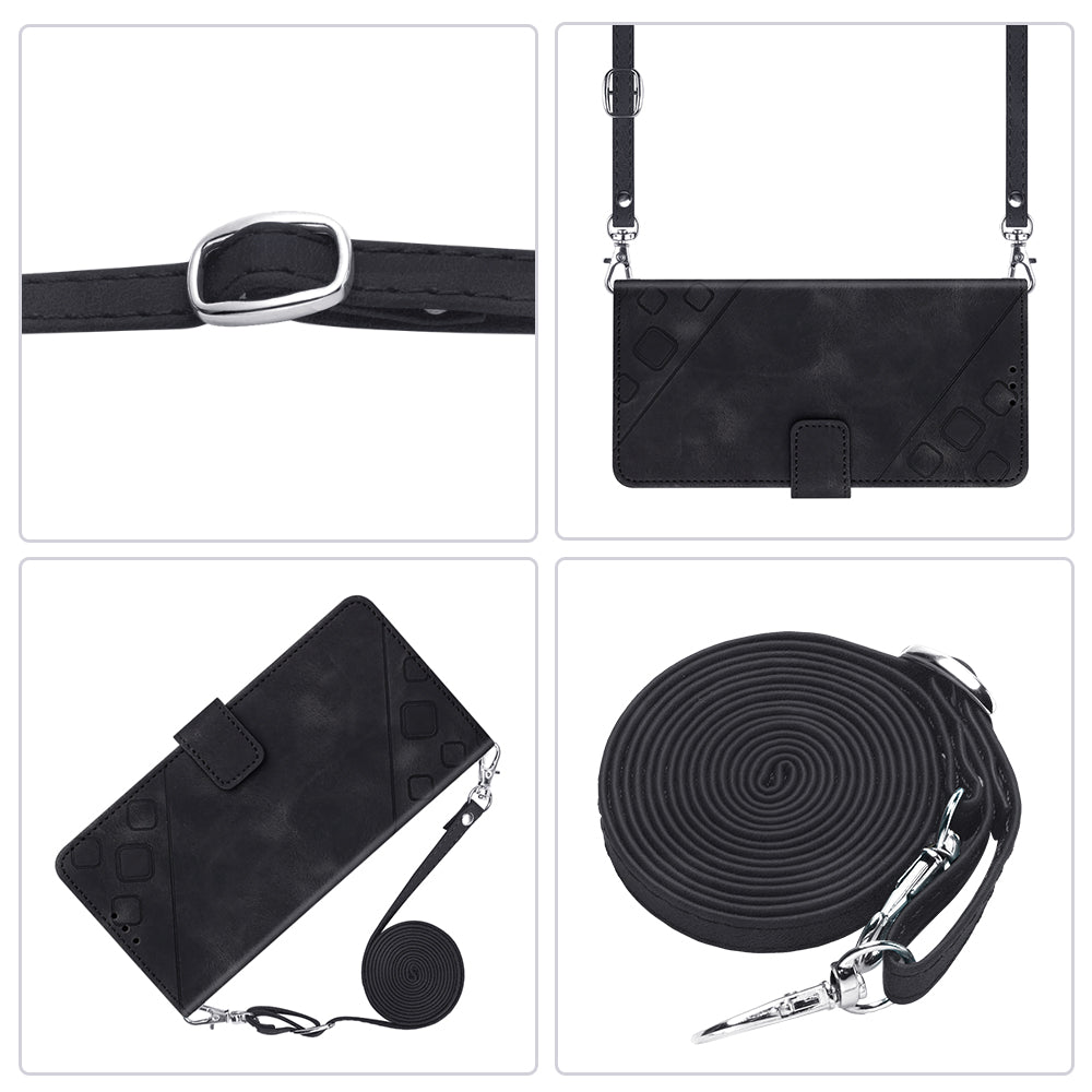 PT005 YB Imprinting Series-7 for Xiaomi Redmi Note 13 Pro+ 5G Case PU Leather Skin-touch Phone Cover