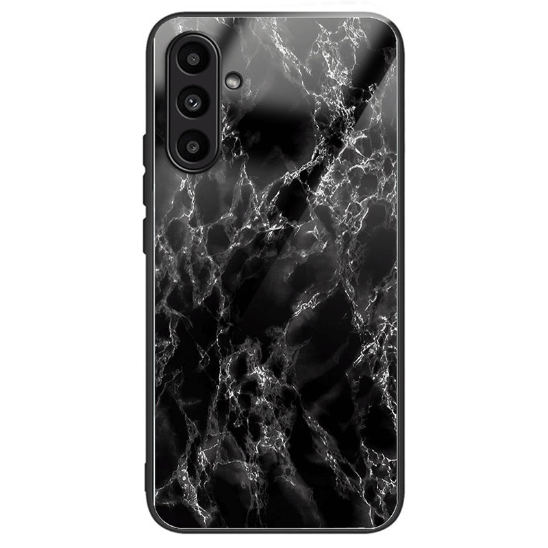 For Samsung Galaxy A14 4G / 5G Cover Anti-scratch Tempered Glass+TPU+PC Cell Phone Case